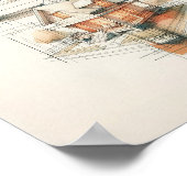 Geloof Kunst Creatie 'Ik en mijn huis zullen we di Poster (Hoek)