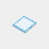 Geloof Licht Blauw Abstract Waterverf Kunst Post-it® Notes (Schuin)