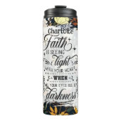 Geloof: Licht, hart, duisternis zien Thermosbeker (Voorkant)