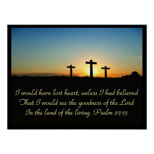 Geloof Liefde Kruisgebed Christendom Vrede Destiny Perfect Poster