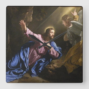 Geloof Liefde Kruisgebed Christendom Vrede Destiny Vierkante Klok