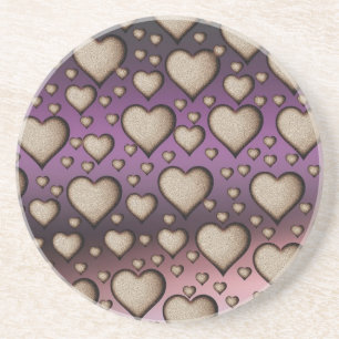 Geloof & Liefde Zandsteen Onderzetter