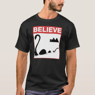 Geloof Loch Ness Monster T-shirt