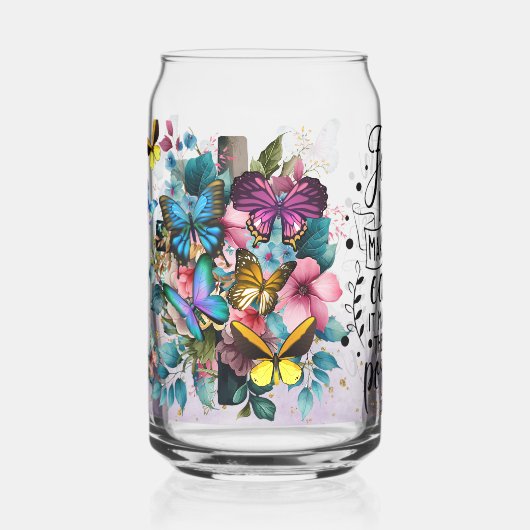 Geloof maakt alles mogelijk blikvorm glas (Voorkant)