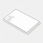 Geloof maakt dingen mogelijk post-it® notes (Schuin)