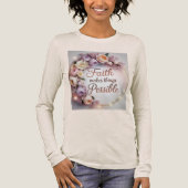 Geloof Maakt Dingen Mogelijk Tri-Blend Shirt (Voorkant)