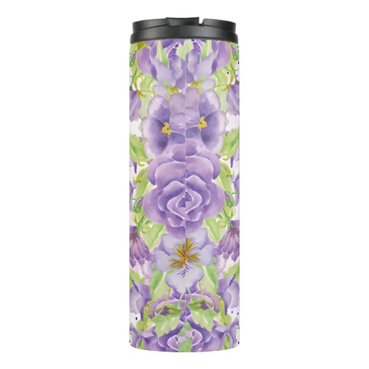 Geloof maakt dingen mogelijk Vlinders Thermosbeker (Achterkant)