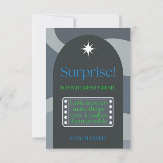 Geloof maakt het onmogelijke mogelijk (Voorkant)