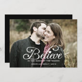 GELOOF | Magisch van de Kaart van de Foto van de (Voorkant / Achterkant)