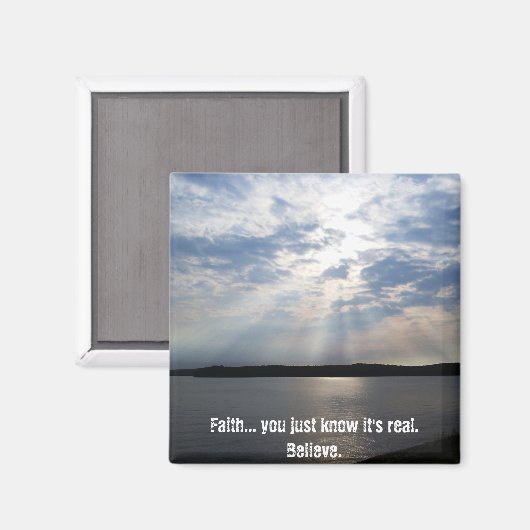 Geloof Magnet (Voorkant / Achterkant)