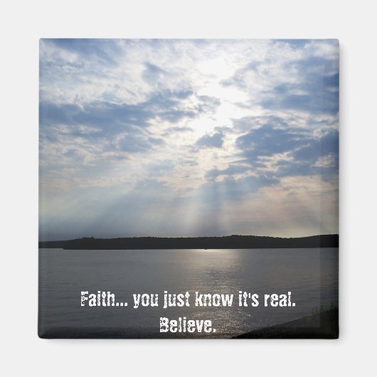 Geloof Magnet (Voorkant)