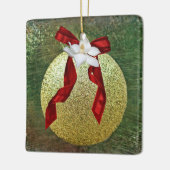 Geloof Magnolia Bloem Kerst Ornament (Links)