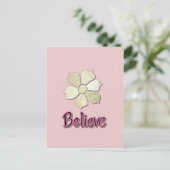 Geloof me! briefkaart (Staand voorkant)
