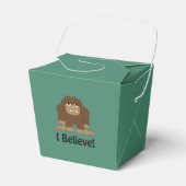 Geloof me. Cute bigfoot Bedankdoosjes (Voorkant Zijde)
