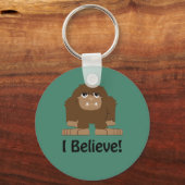Geloof me. Cute bigfoot Sleutelhanger (Voorkant)
