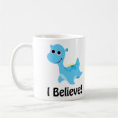 Geloof me. Cute Blue Nessie Koffiemok (Links)
