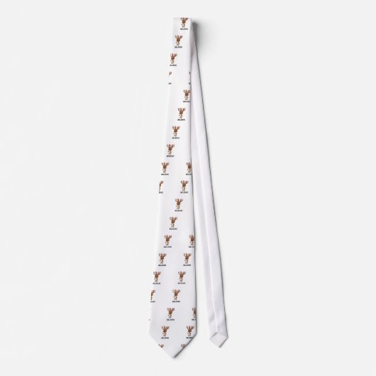 Geloof me! Cute Jackalope Stropdas (Voorkant)