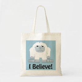 Geloof me. Cute Yeti Tote Bag