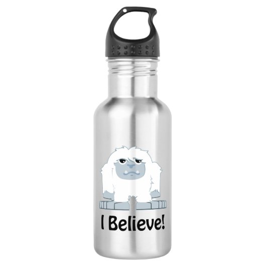 Geloof me. Cute Yeti Waterfles (Voorkant)