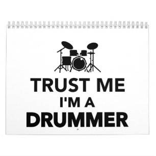 Geloof me dat ik een Drummer ben Kalender