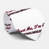 Geloof me dat ik een Oftalmoloog ben Stropdas (Opgerold)