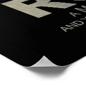 Geloof me dat je een marathon kunt runnen. poster (Hoek)