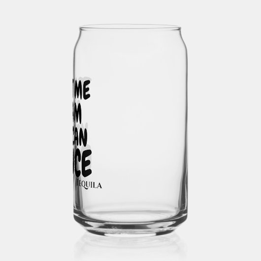 Geloof me dat je gepersonaliseerde humor kunt dans blikvorm glas (Links)