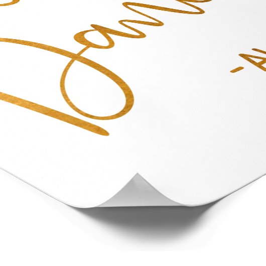 Geloof me dat je kunt dansen met een bruiloft van  poster (Hoek)