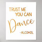 Geloof me dat je kunt dansen met een bruiloft van  poster (Voorkant)