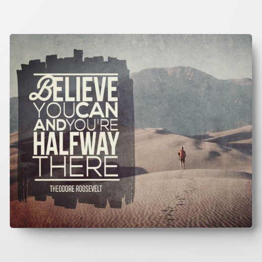 Geloof me dat je kunt fotoplaat (Voorkant)