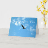 Geloof me dat je kunt kaart (Gele Bloem)