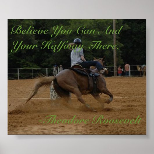 Geloof me dat je kunt poster (Voorkant)