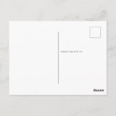 Geloof me de Magische Kerst van het Kind van het M Briefkaart (Achterkant)