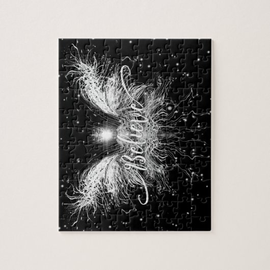 Geloof me Fairy Starlight Fantasy Black Legpuzzel (Verticaal)