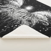 Geloof me Fairy Starlight Fantasy Black Sherpa Deken (3/4)