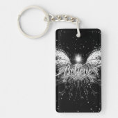 Geloof me Fairy Starlight Fantasy Black Sleutelhanger (Voorkant)