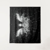 Geloof me Fairy Starlight Fantasy Black Wandkleed (Voorkant)