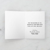 Geloof me. Feestelijke Sparkles Foto Overlay Kerst Feestdagen Kaart (Binnen)