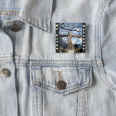 Geloof me, hij leeft_ vierkante button 5,1 cm (In situ)