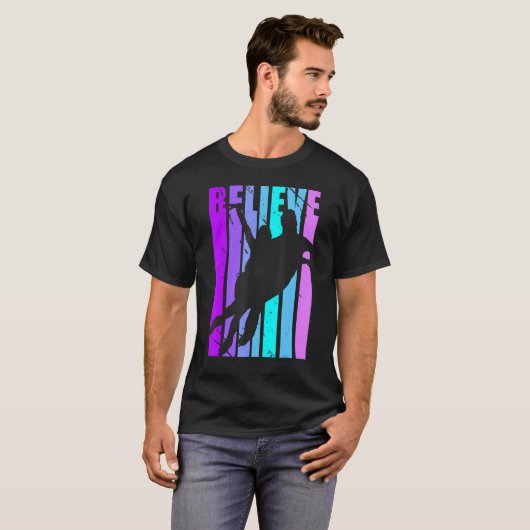 Geloof me ijskast Skater Ice Rink Dansend T-shirt (Voorkant volledig)