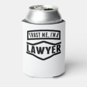 Geloof me, ik ben advocaat blikjeskoeler (Blikje Achterkant)