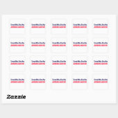 Geloof me, ik ben ambassadeur vierkante sticker (Vel)