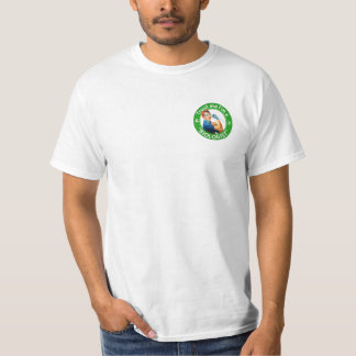Geloof me, ik ben bioloog, gewoon logo T-shirt