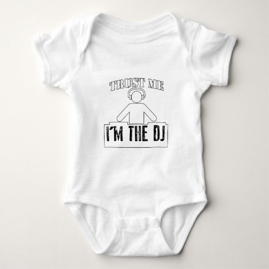 Geloof me ik ben de DJ Funny Gift Romper (Voorkant)