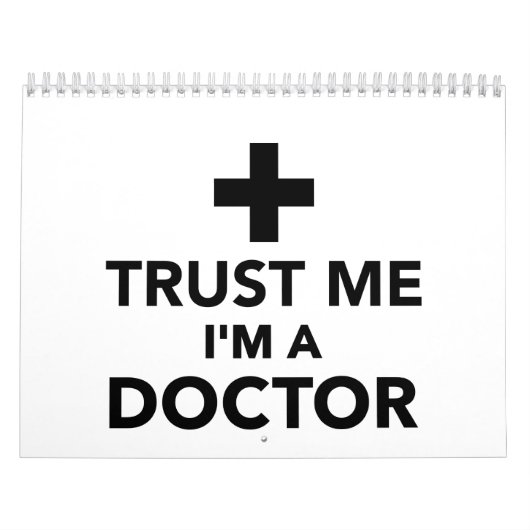 Geloof me, ik ben dokter kalender (Hoes)