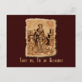 Geloof me, ik ben een alchemist. briefkaart (Voorkant)