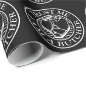 Geloof me, ik ben een Butcher T-bone Cadeaupapier (Rol Hoek)