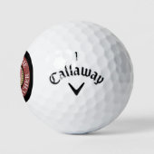 Geloof me, ik ben een Butcher T-bone Golfballen (Logo)