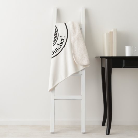 Geloof me, ik ben een Butcher T-bone Sherpa Deken (In situ)