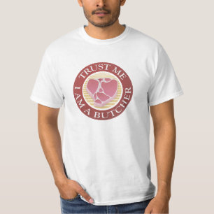 Geloof me, ik ben een Butcher T-bone T-shirt